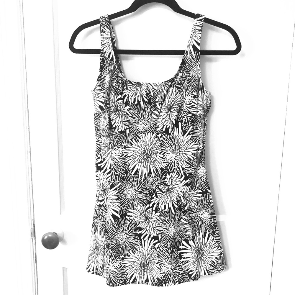Skirted One-Piece Swimsuit